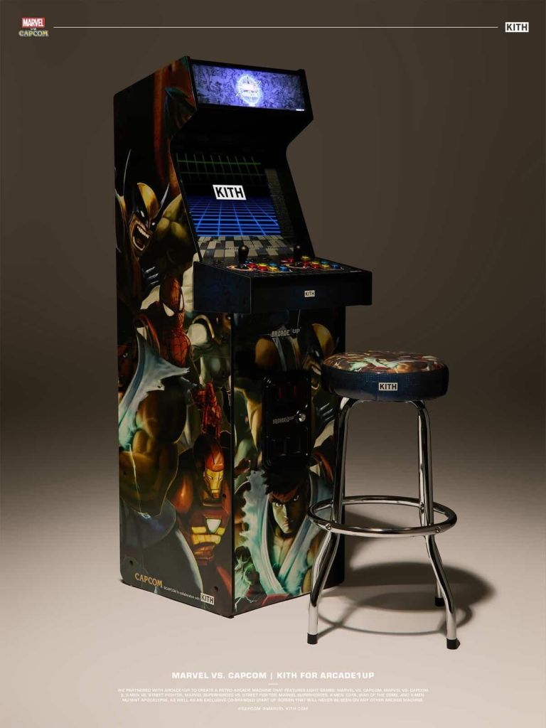 La borne d'arcade Marvel vs Capcom 