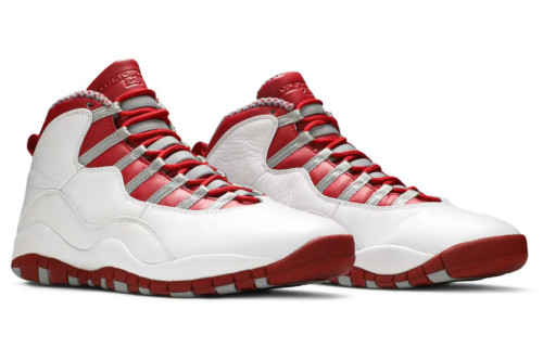 Les Jordan 10 Red Steel