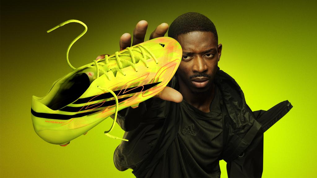 Ousmane Dembele et ses nouvelles adidas F50