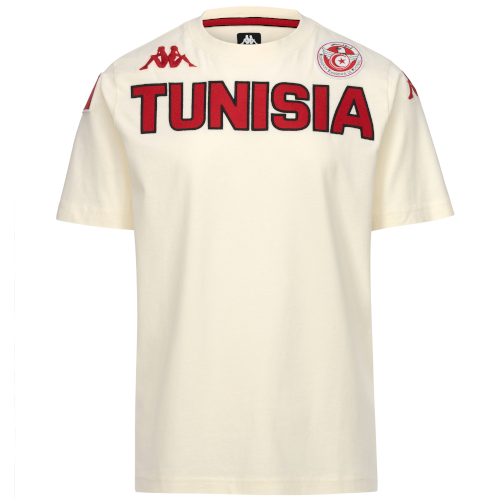 Tshirt blanc Tunisie Coupe du Monde 2026