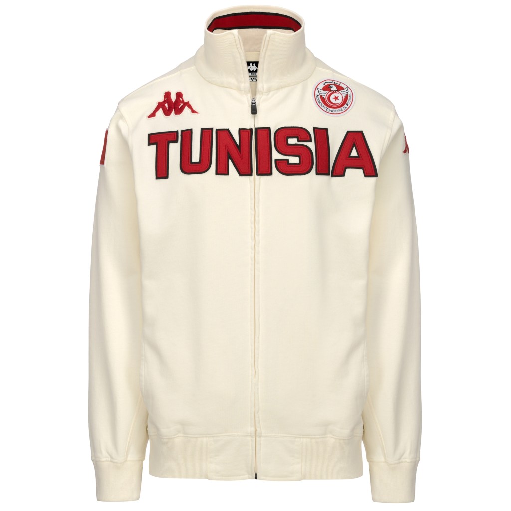 Veste blanche Tunisie Coupe du Monde 2026