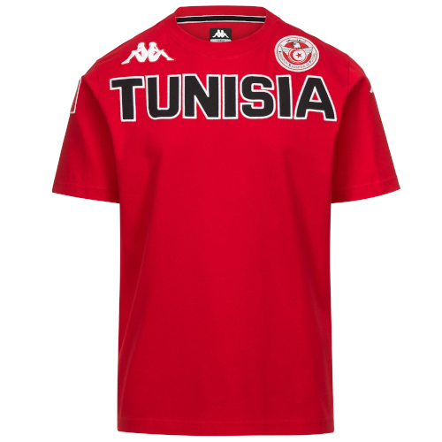 Tshirt rouge Tunisie Coupe du Monde 2026