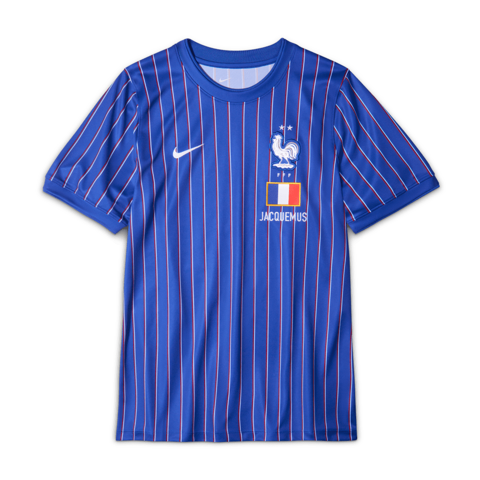 Le maillot Nike X FFF X Jacquemus