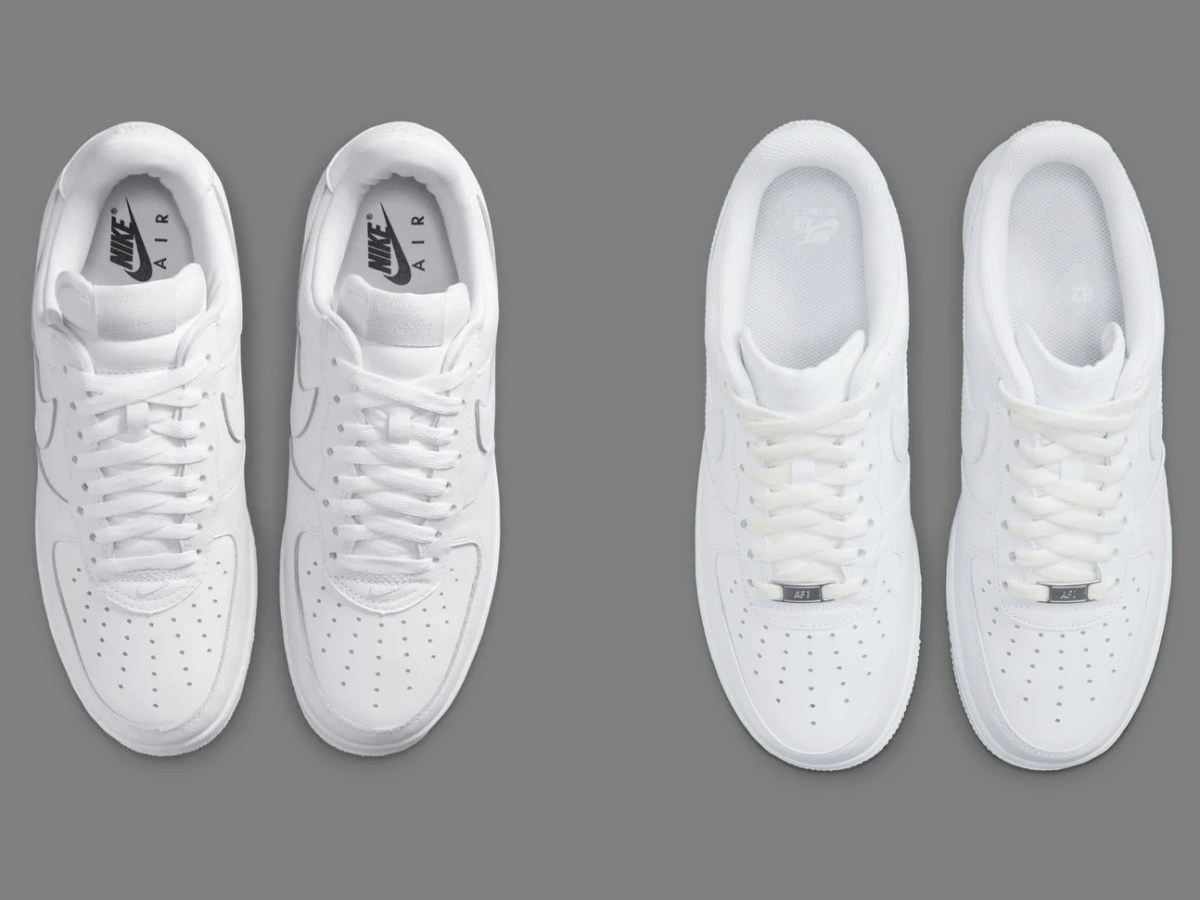 Une nouvelle forme pour les Air Force 1