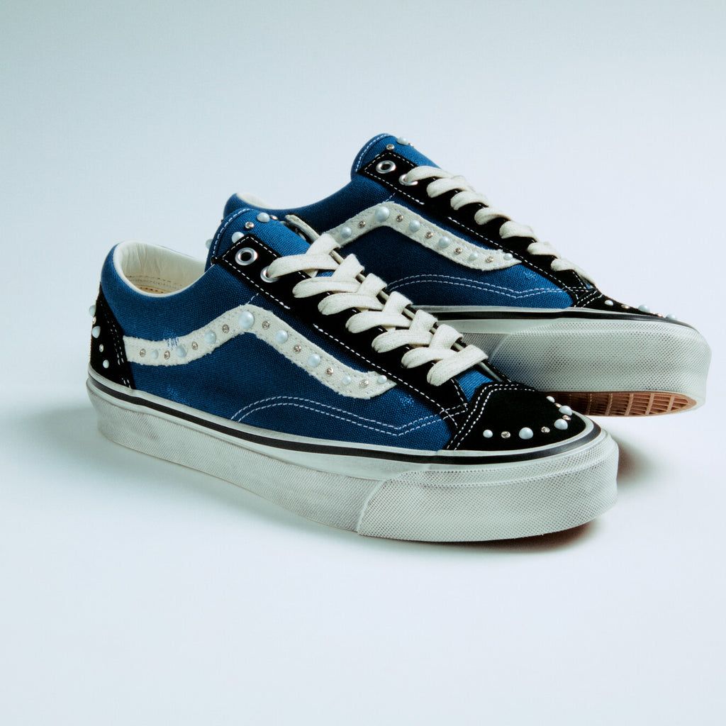 Les Vans LX Old Skool 36 Pearlized Pack en version Navy