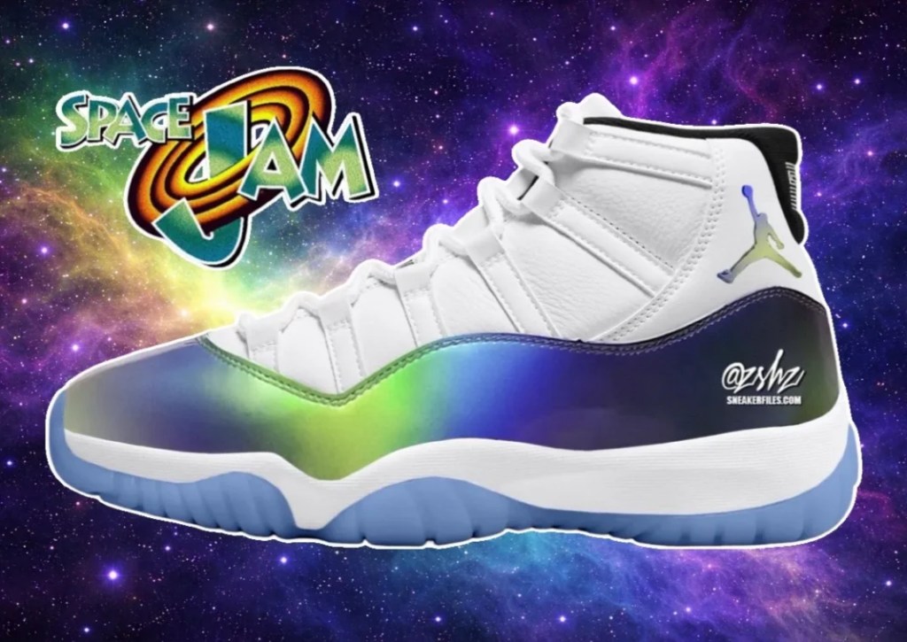 les Jordan Space Jam Galaxy