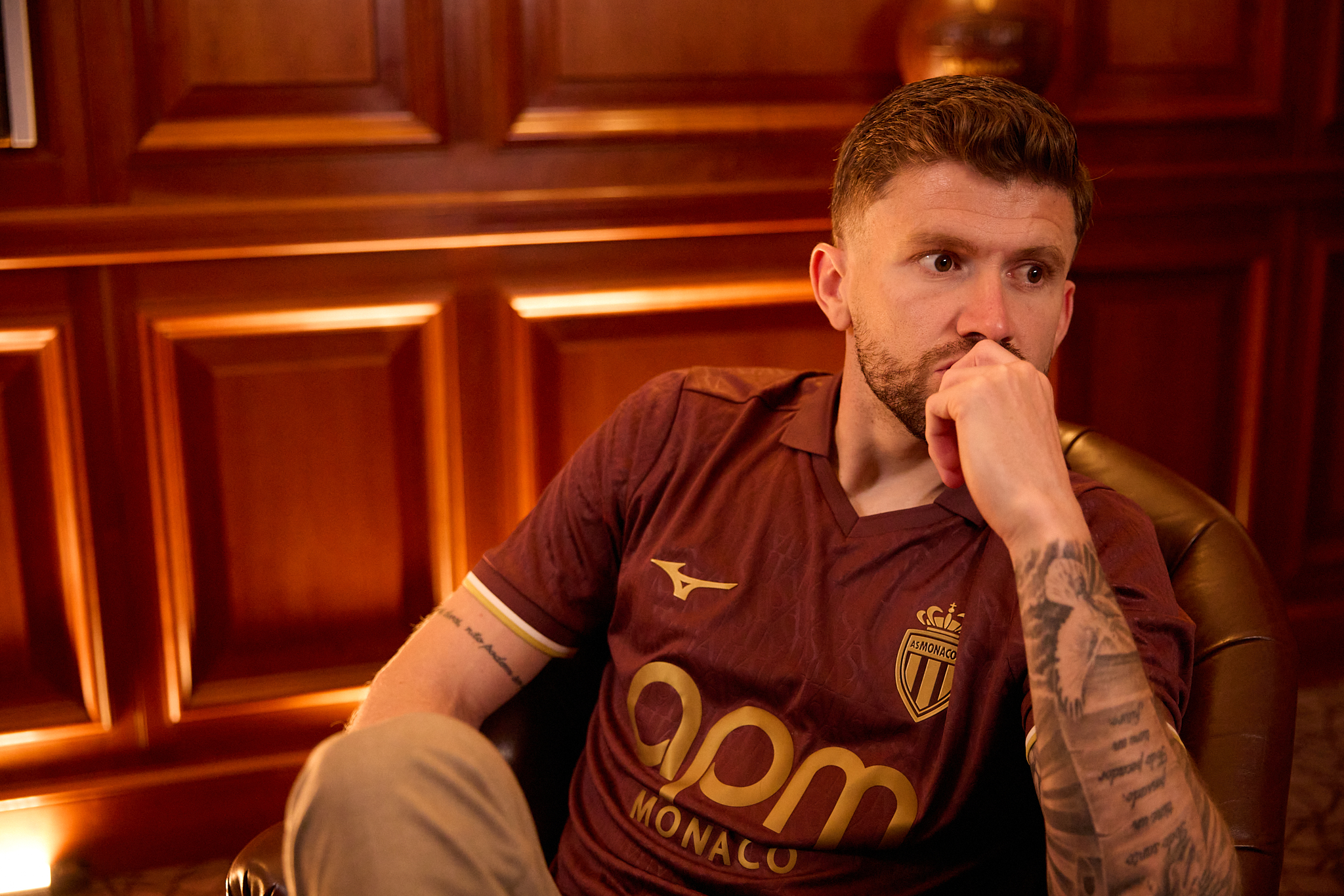 le nouveau maillot exterieur de l'AS Monaco 2026-2027