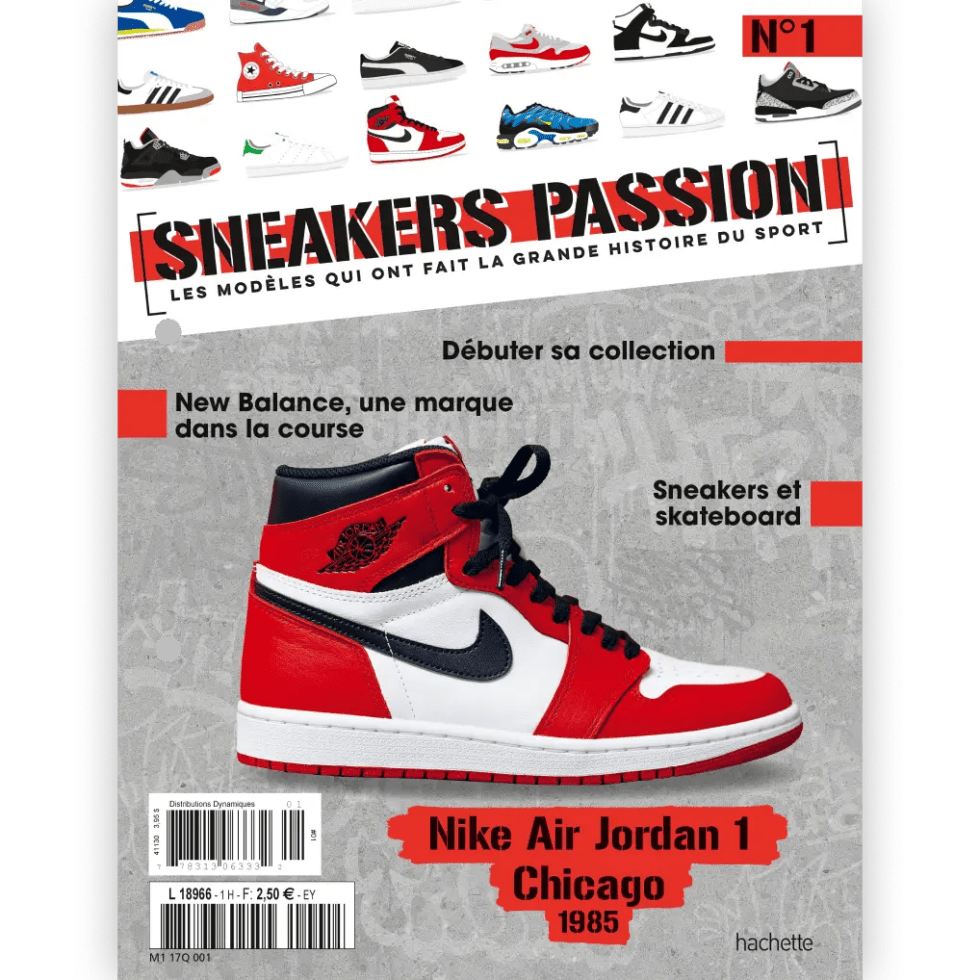 La collection Sneakers Passion qui propose des sneakers miniature chez Hachette
