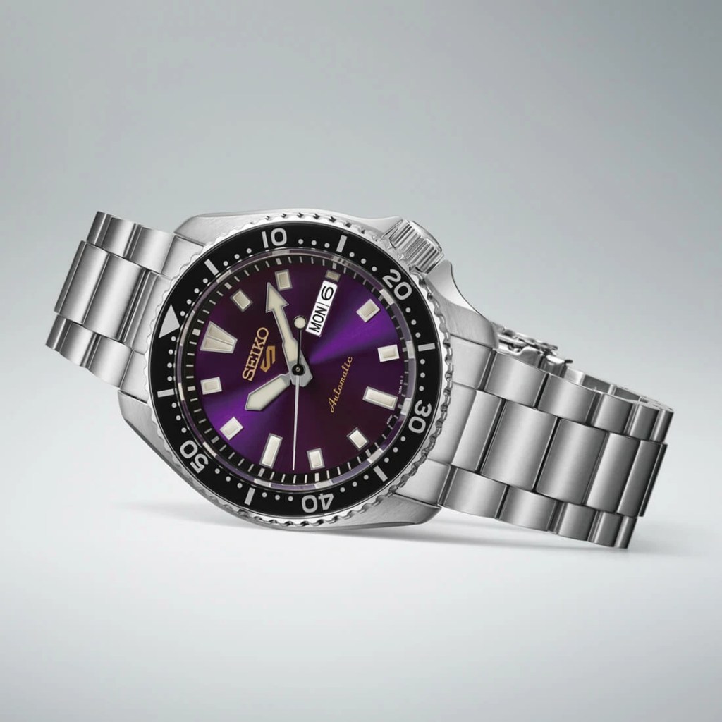 Montre Seiko Presage Cocktail GMT Edo Murasaki Édition Limitée 145ème anniversaire HCB006J1