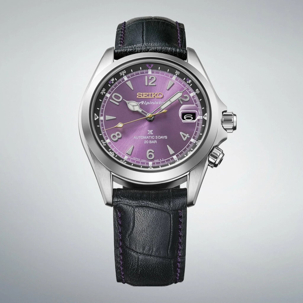 La Seiko Prospex Alpinist Edo Purple HBC006J1