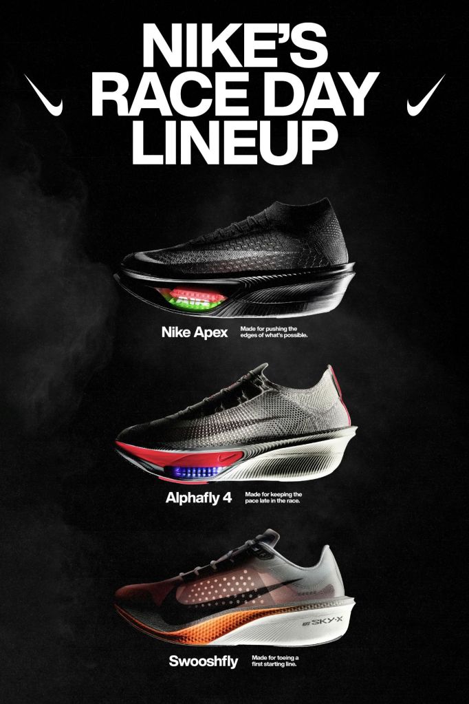 La collection Nike Race day system of speed